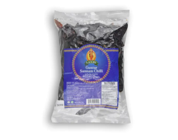 LAXMI Guntur Sannam Chilli Whole Chilli 7 OZ